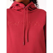 PS of Sweden Pull col Hoodie Angela Chilli Red