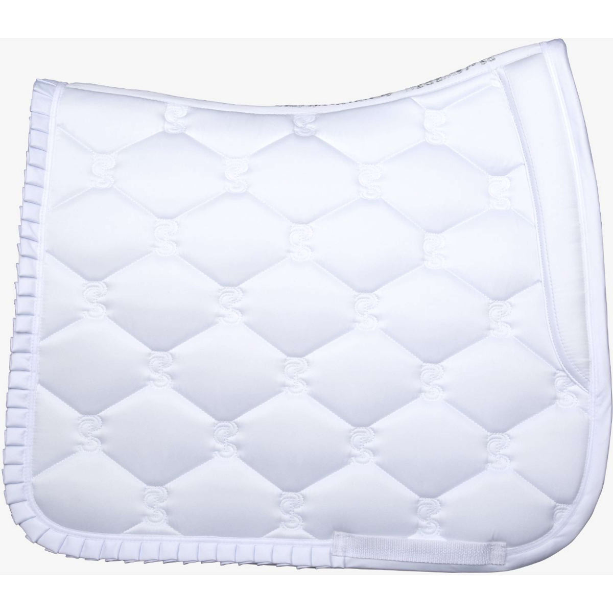 PS of Sweden Tapis de Selle Ruffle Dressage Blanc