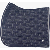 PS of Sweden Tapis de Selle Denim Monogram Dressage Denim