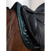 PS of Sweden Tapis de Selle Dazzling Metallic Dressage Mystic Green