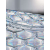 PS of Sweden Tapis de Selle Dazzling Metallic Dressage Dazzling Silver