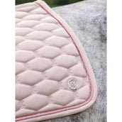 PS of Sweden Tapis de Selle Dazzling Metallic de Saut Marshmallow Pink