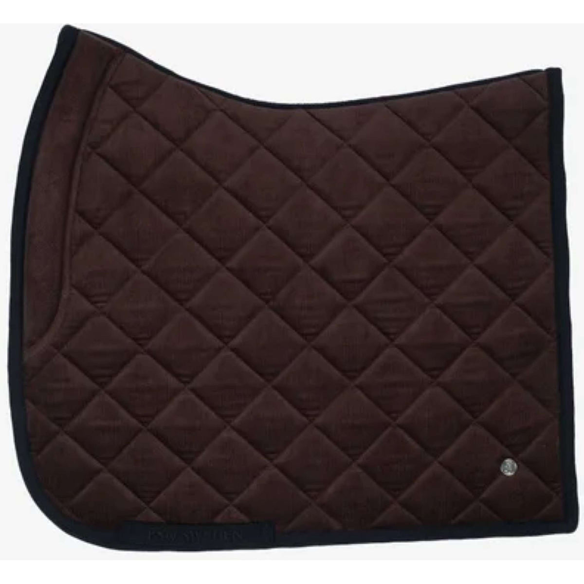 PS of Sweden Tapis de Selle Classic Corduroy Dressage Café-Marron