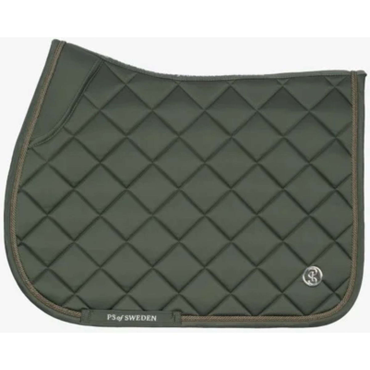 PS of Sweden Tapis de Selle Satin Serenity de Saut Hunter Green