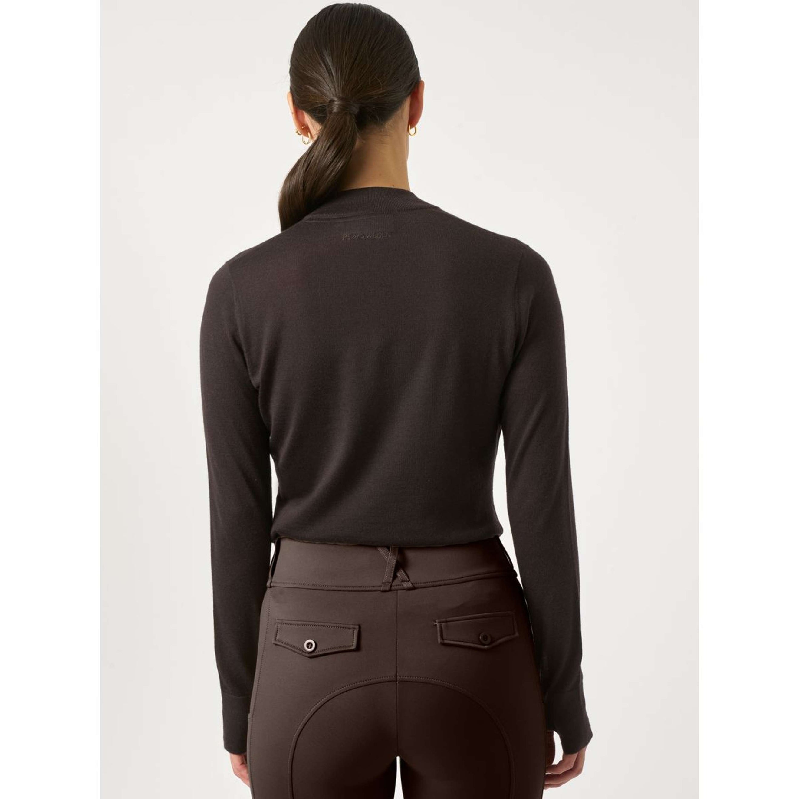 PS of Sweden Chemise Erin Equimerino Java Noir