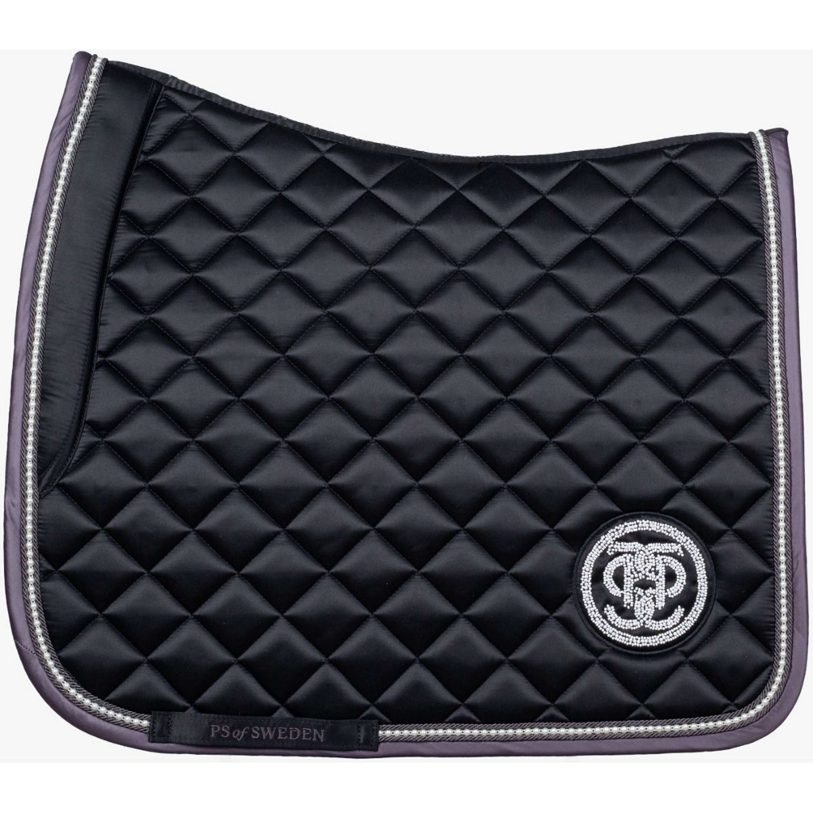 PS of Sweden Tapis de Selle Pearl Monogram Dressage Noir