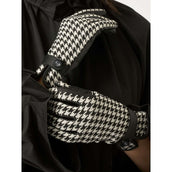 PS of Sweden Gants d'Équitation Hannah Houndstooth Noir