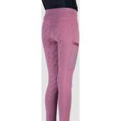 Red Horse Legging d'Équitation Mitsu Full Grip Thistle Purple