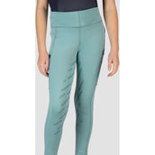 Red Horse Legging d'Équitation Mitsu Full Grip Eucalyptus Green
