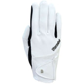 Roeckl Gants d'Équitation Milano 2-Way Spandex Blanc/Noir