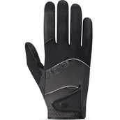 Roeckl Gants d'Équitation Millero Cendres noir/Volcaniques