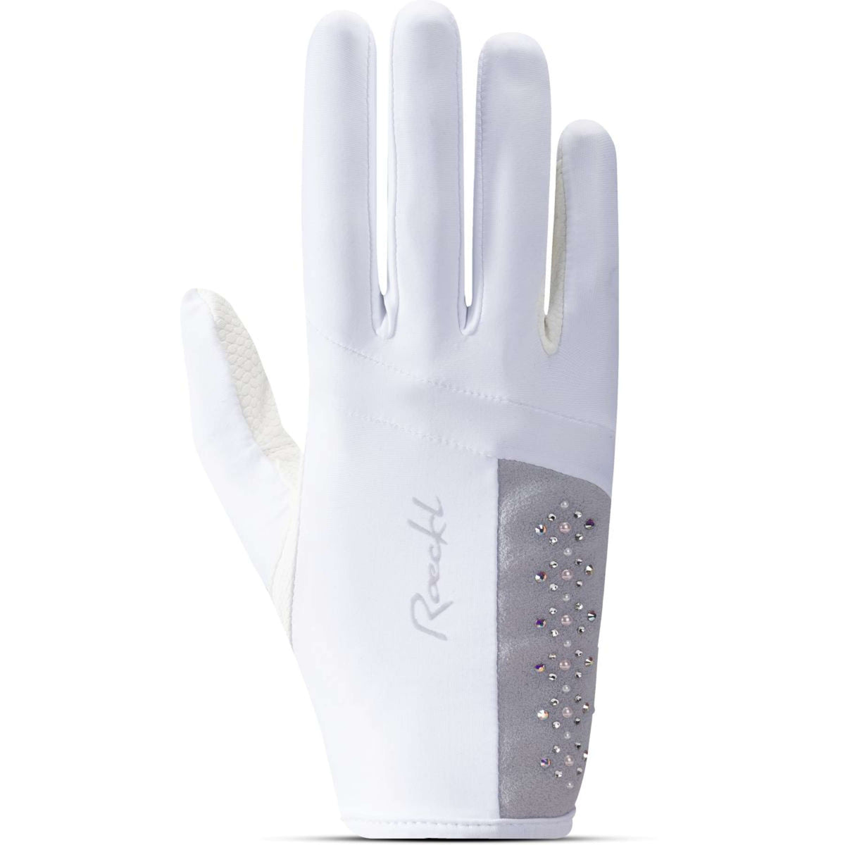 Roeckl Gants d'Équitation Lillinoe Blanc