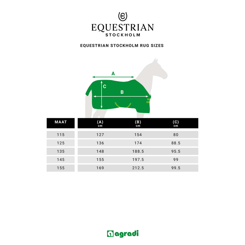 Equestrian Stockholm Couverture Polaire Fur Rose