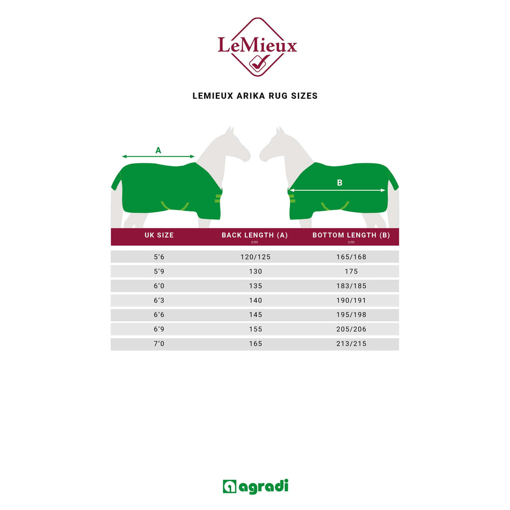 LeMieux Couverture d'Été Arika Air-Tek Bordeaux