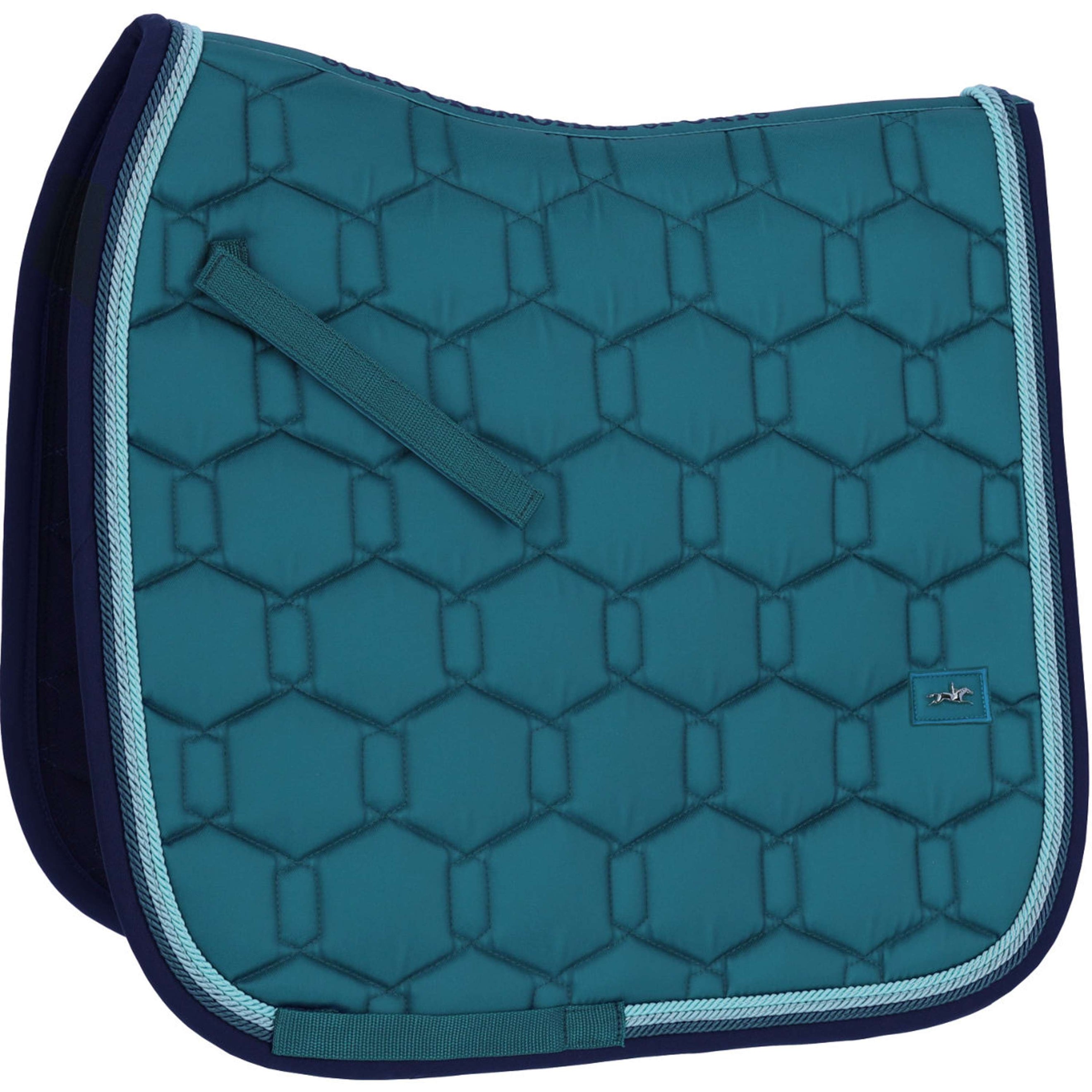 Schockemöhle Tapis de Selle SP Eco Comfort D Style Dressage Colonial Blue Schockemöhle Tapis de Selle SP Eco Comfort D Style Dressage Colonial Blue