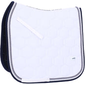Schockemöhle Tapis de Selle SP Eco Comfort D Style Dressage Blanc