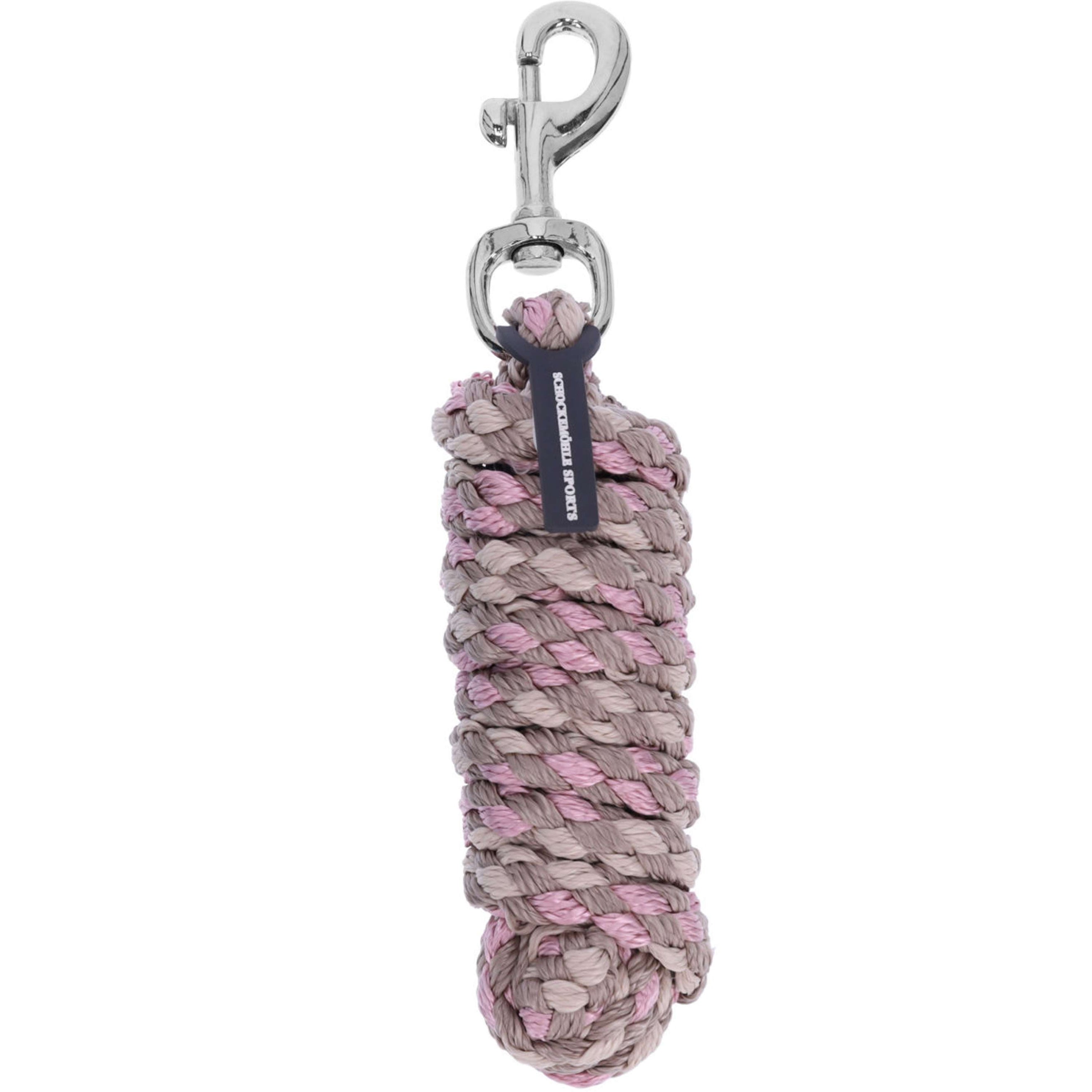 Schockemöhle Corde pour Licol SP Catch Style Mousqueton Stone/Pale Pink/Chalk Schockemöhle Corde pour Licol SP Catch Style Mousqueton Stone/Pale Pink/Chalk