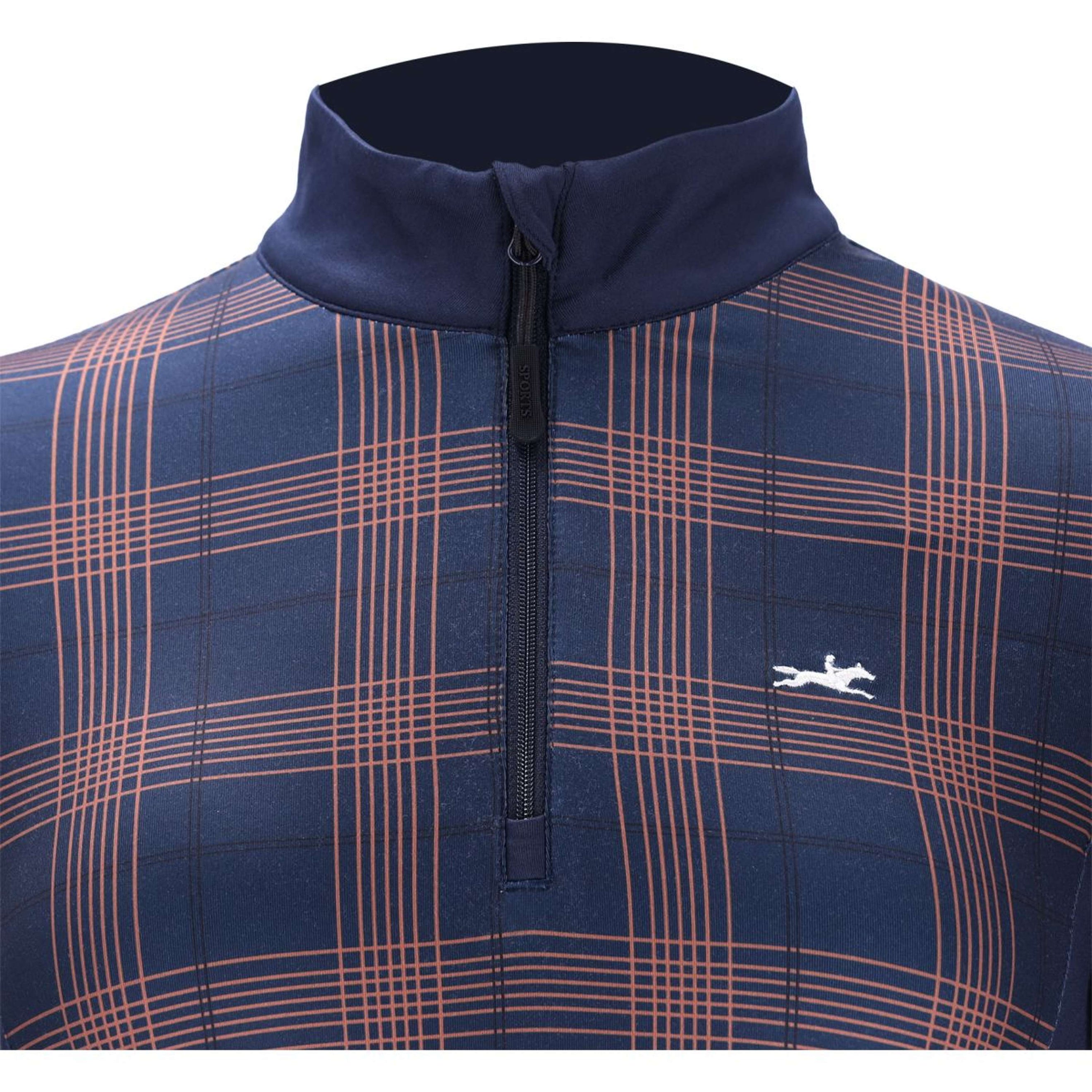 Schockemöhle Chemise SPXandra Navy Check Schockemöhle Chemise SPXandra Navy Check