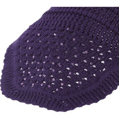 Schockemöhle Bonnet Anti-Mouches Elegant Spark Violet Foncé