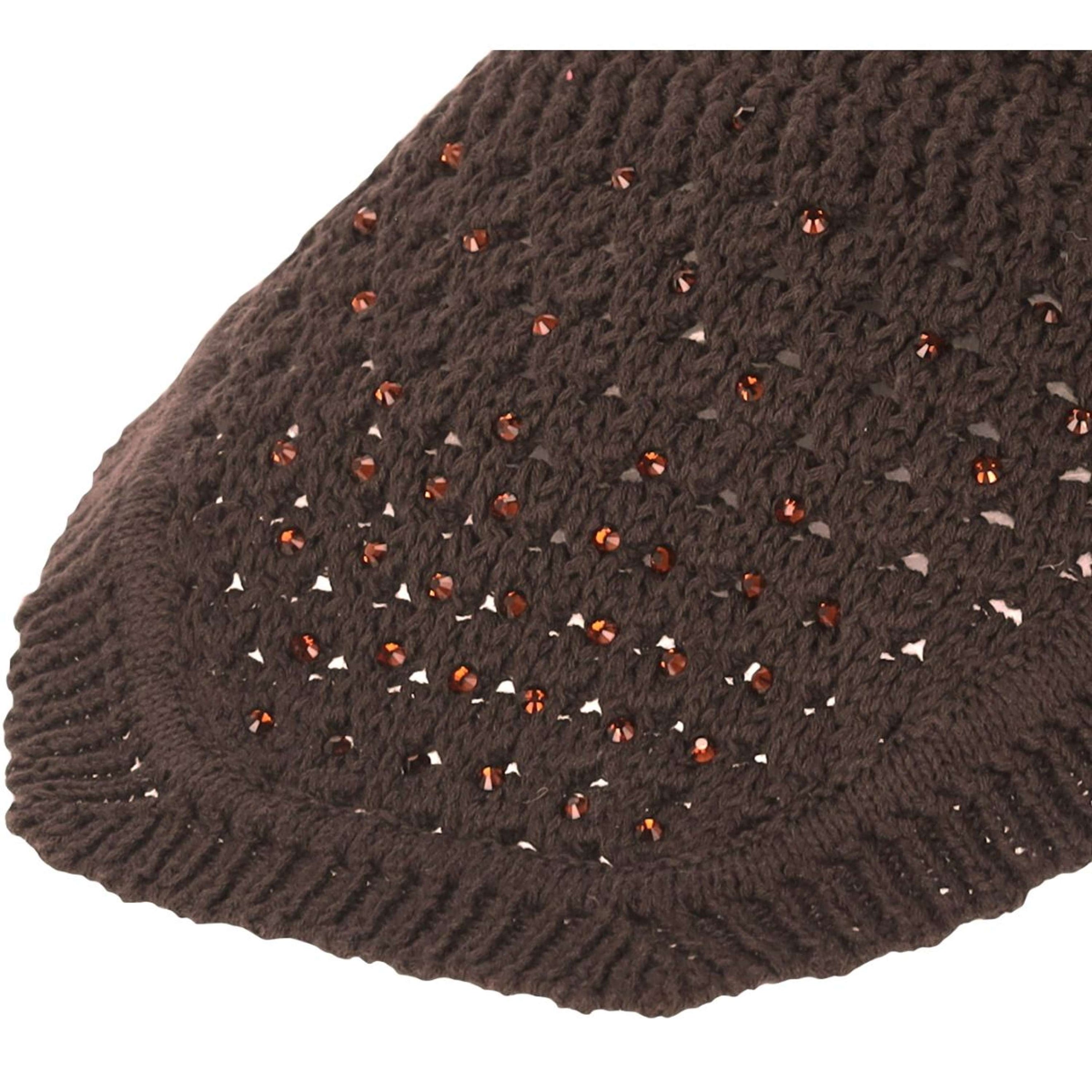 Schockemöhle Bonnet Anti-Mouches Elegant Spark Mocca Schockemöhle Bonnet Anti-Mouches Elegant Spark Mocca