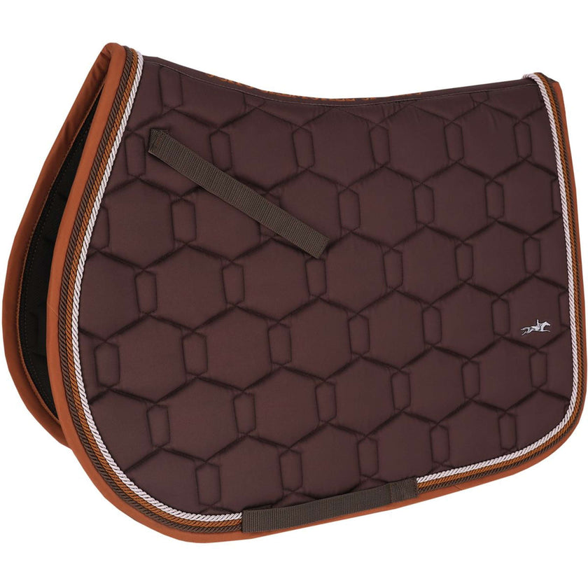 Schockemöhle Tapis de Selle Eco Comfort de Saut Mocca