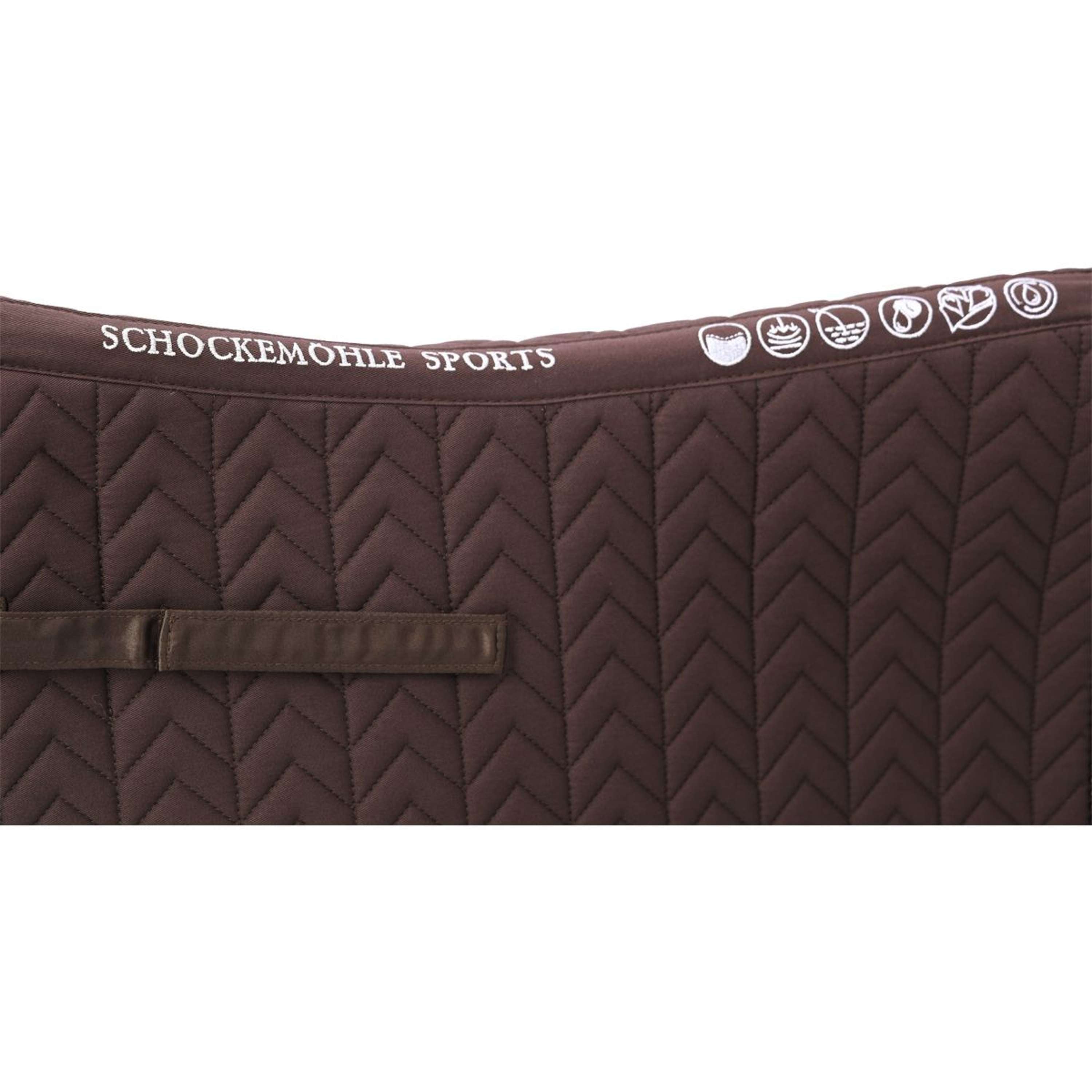 Schockemöhle Tapis de Selle SPCeramica Dressage Mocca