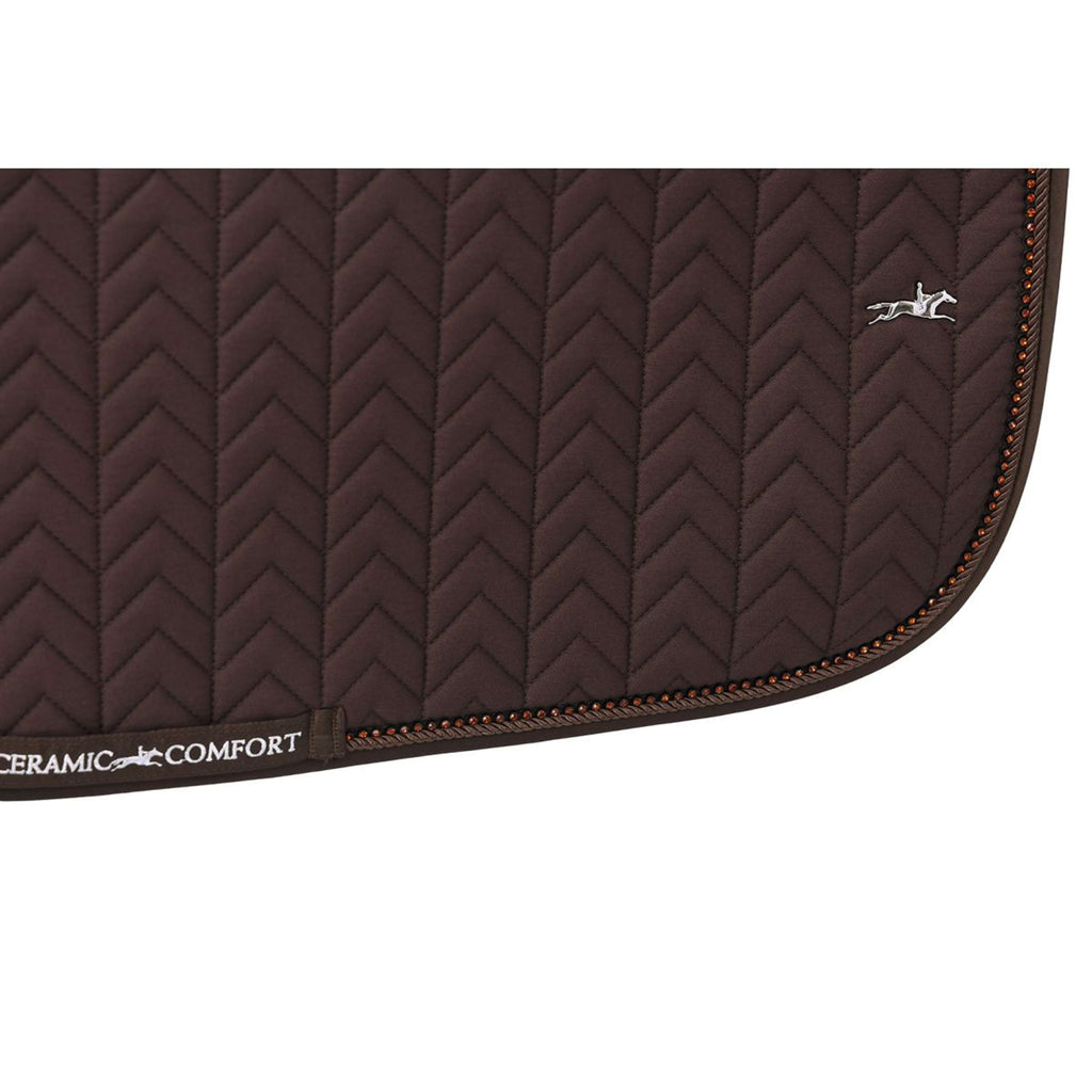 Schockemöhle Tapis de Selle SPCeramica Dressage Mocca