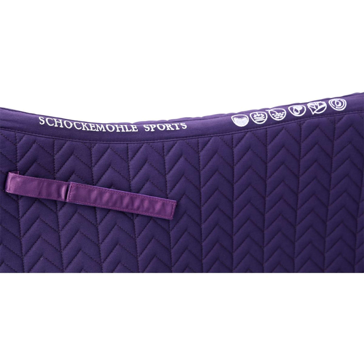 Schockemöhle Tapis de Selle SPCeramica de Saut Violet Foncé