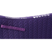 Schockemöhle Tapis de Selle SPCeramica de Saut Violet Foncé
