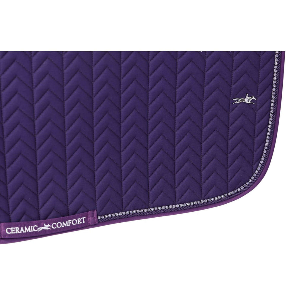 Schockemöhle Tapis de Selle SPCeramica de Saut Violet Foncé
