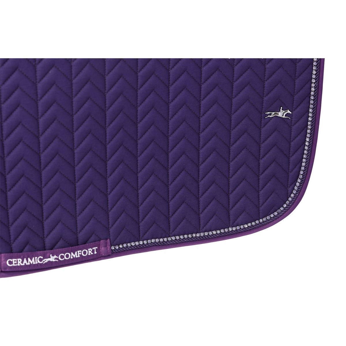 Schockemöhle Tapis de Selle SPCeramica de Saut Violet Foncé