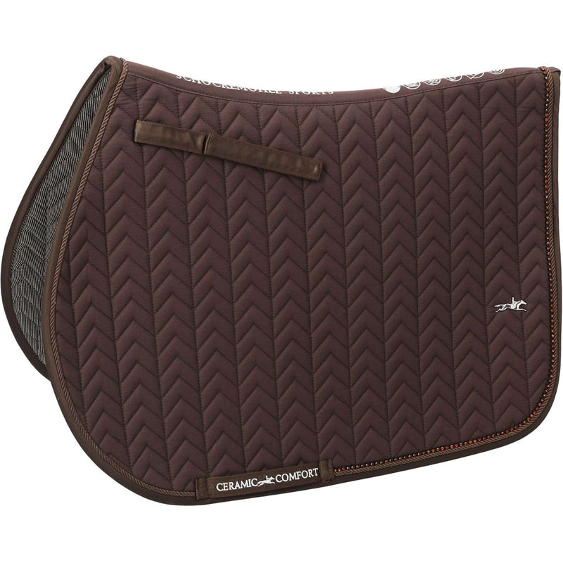 Schockemöhle Tapis de Selle SPCeramica de Saut Mocca