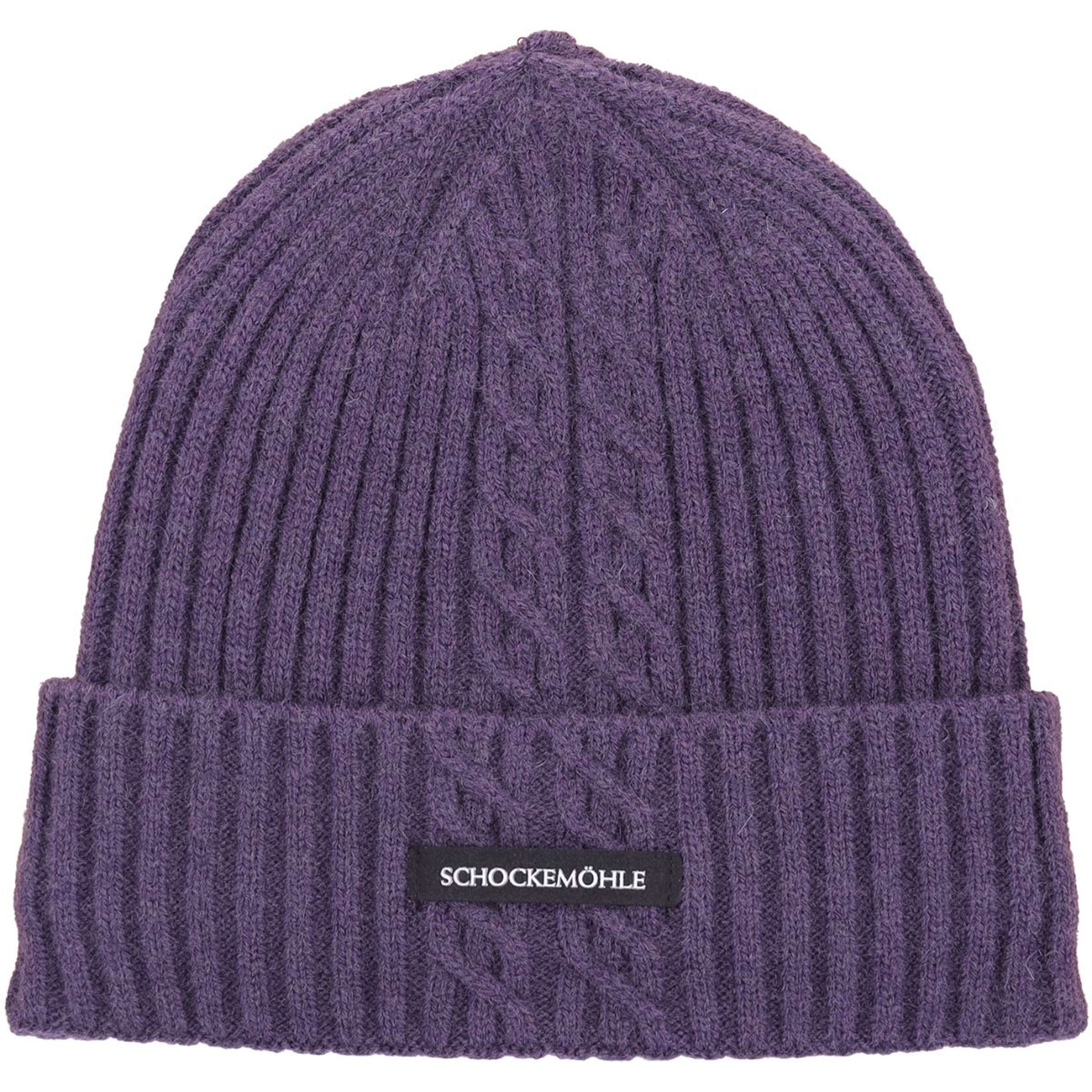 Schockemöhle Bonnet Braided Violet Foncé Schockemöhle Bonnet Braided Violet Foncé