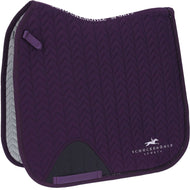 Schockemöhle Tapis de Selle Power Pad Logo Dressage Deep Mauve