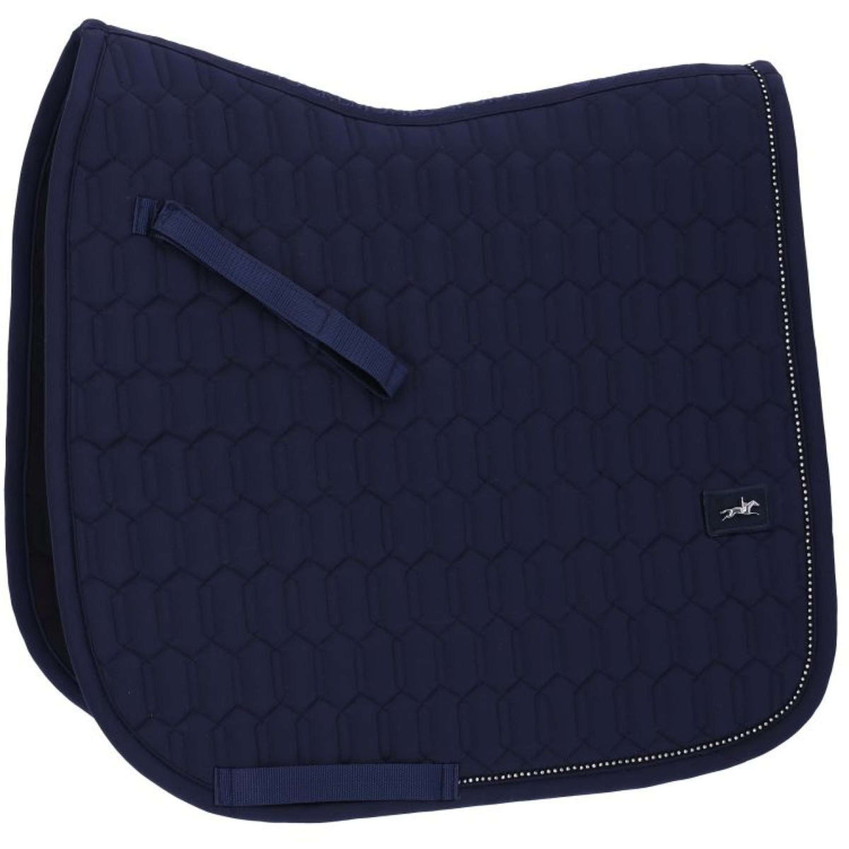 Schockemöhle Tapis de Selle Energy Dressage Cristal/Foncé Marine