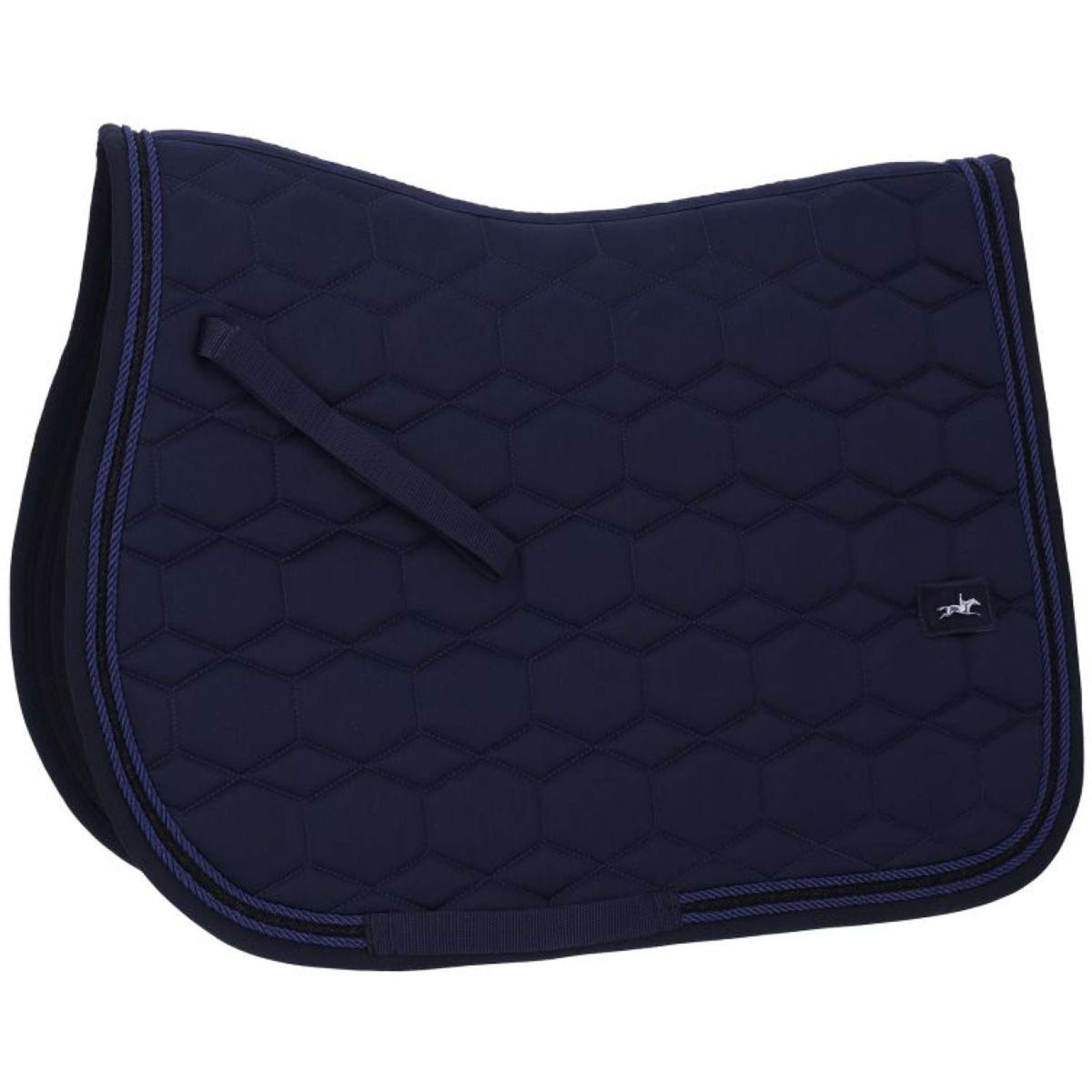 Schockemöhle Tapis de Selle High Density de Saut Foncé Marine