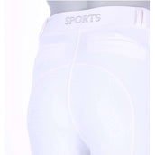 Schockemöhle Legging d'Équitation New Pocket Full Grip Optical White