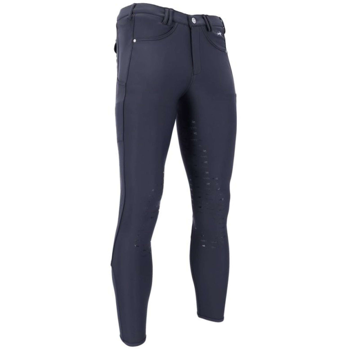 Schockemöhle Pantalon d'Équitation SPLeo Full Grip Gents Bleu Foncé