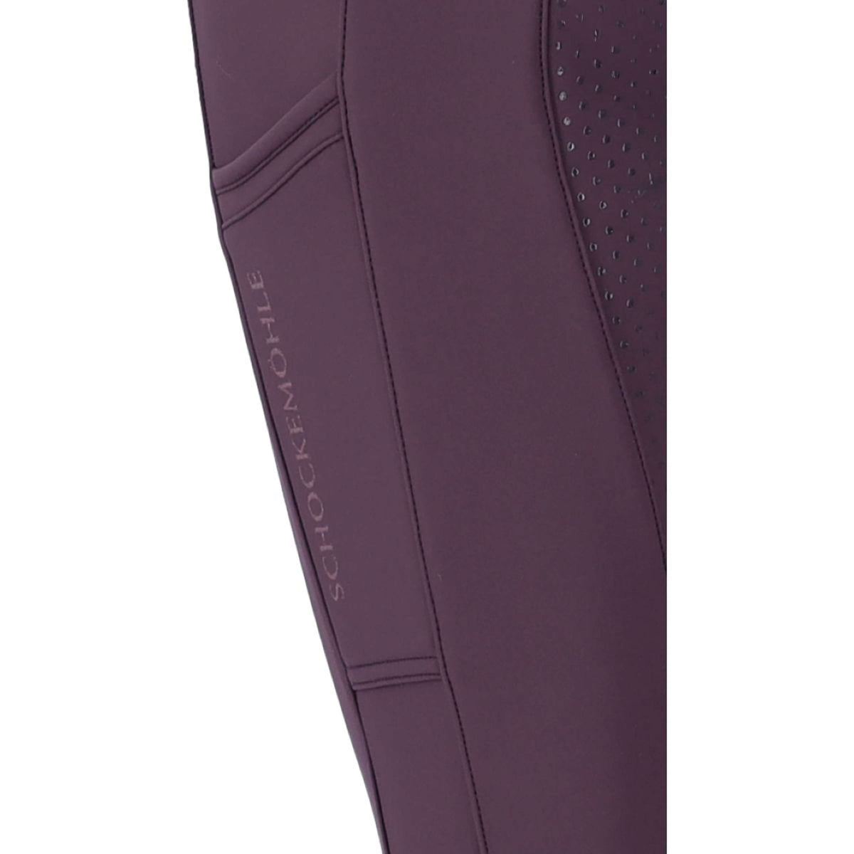 Schockemöhle Pantalon d'Équitation Winter Carla Full Grip Deep Mauve