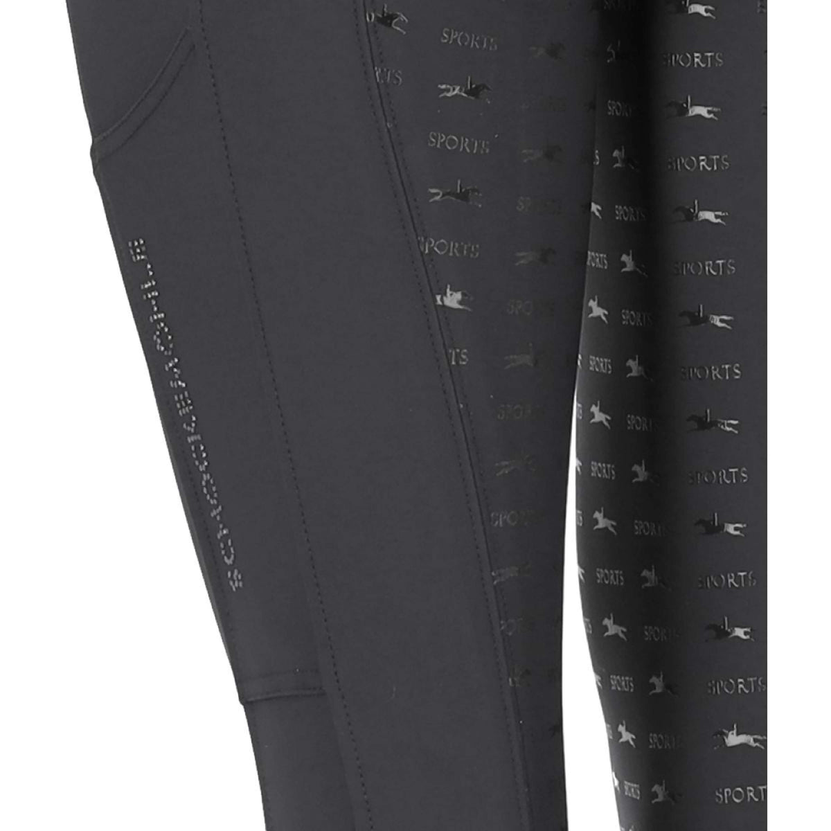 Schockemöhle Pantalon d'Équitation Noelle Full Grip Graphite