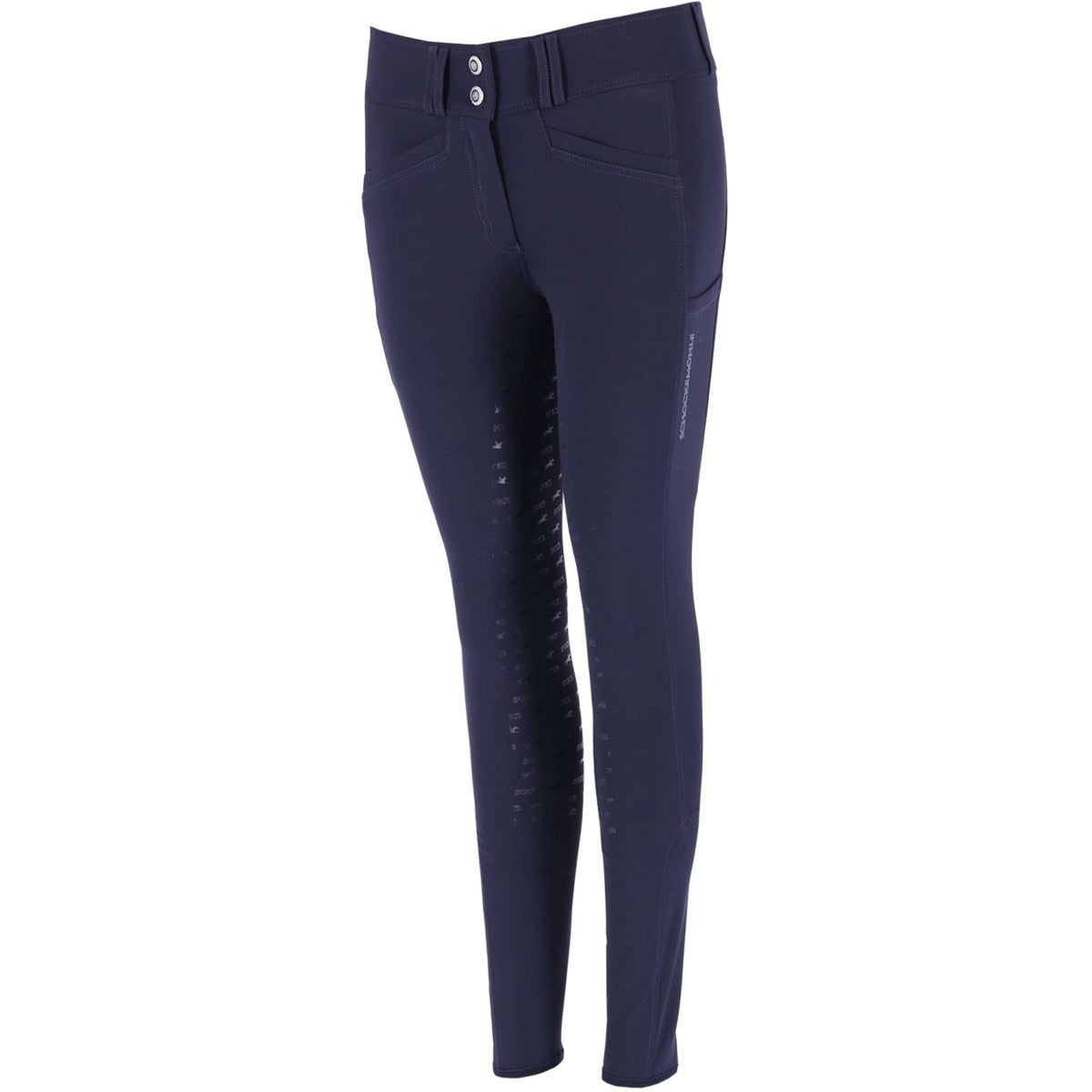 Schockemöhle Pantalon d'Équitation Carola Full Grip Marin foncé