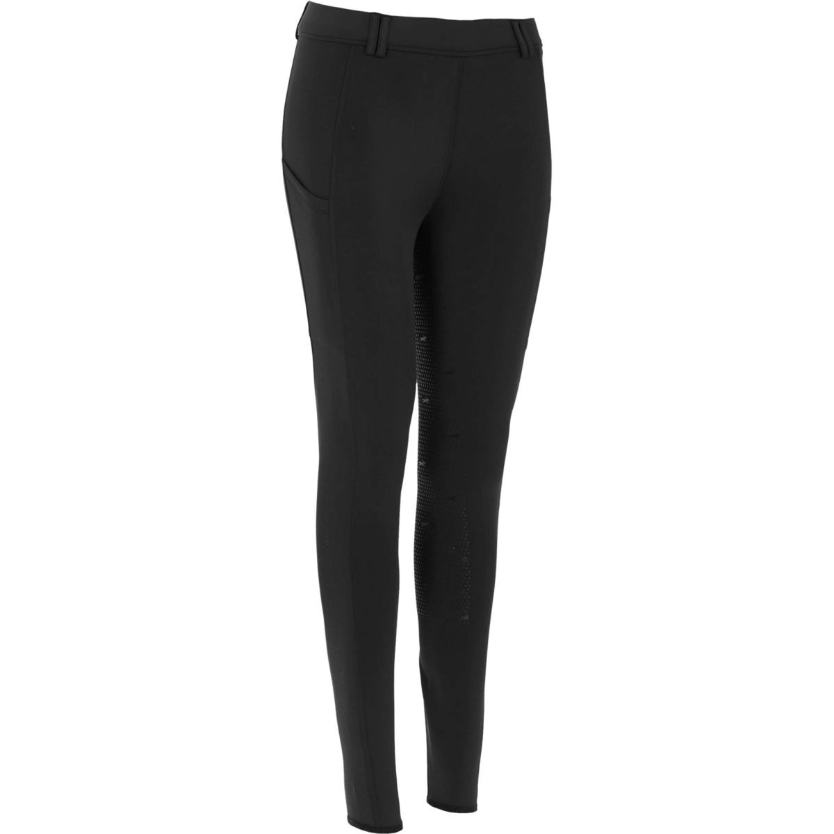 Schockemöhle Legging d'Équitation Air Sporty Full Grip Gris foncé