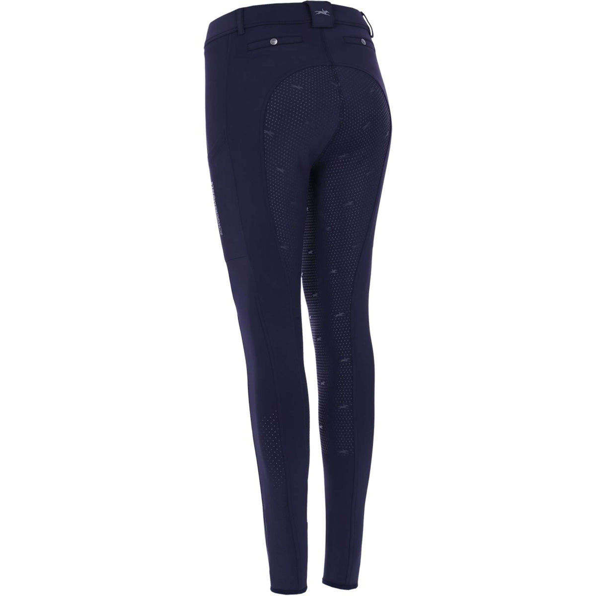 Schockemöhle Legging d'Équitation Air Sporty Full Grip Marin foncé