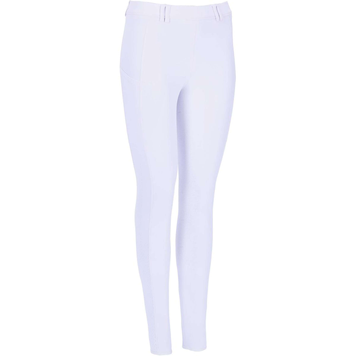 Schockemöhle Legging d'Équitation Air Sporty Pro Full Grip Blanc