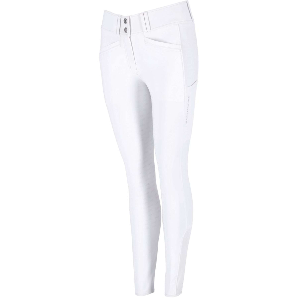 Schockemöhle Pantalon d'Équitation Carola Pro Full Grip Optical White
