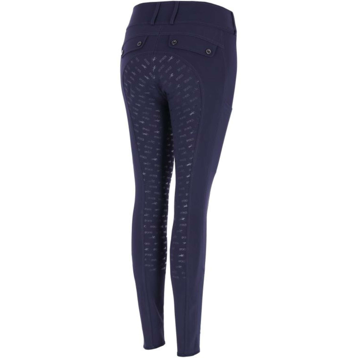 Schockemöhle Pantalon d'Équitation SPCarola Full Grip Bleu Foncé