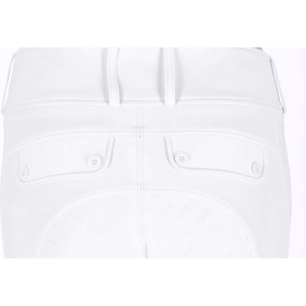Schockemöhle Pantalon d'Équitation SPCarola Full Grip Optical White