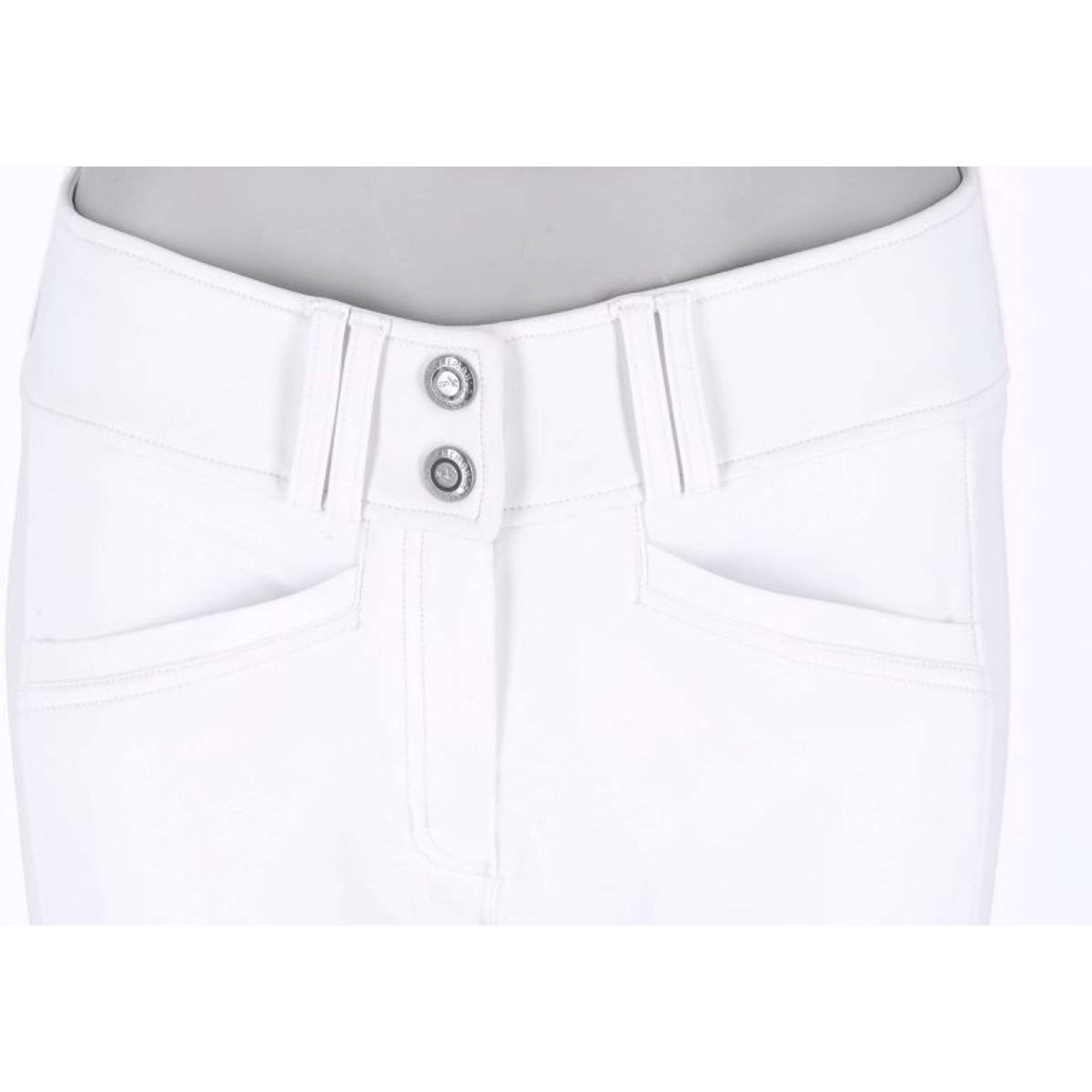 Schockemöhle Pantalon d'Équitation SPCarola Full Grip Optical White