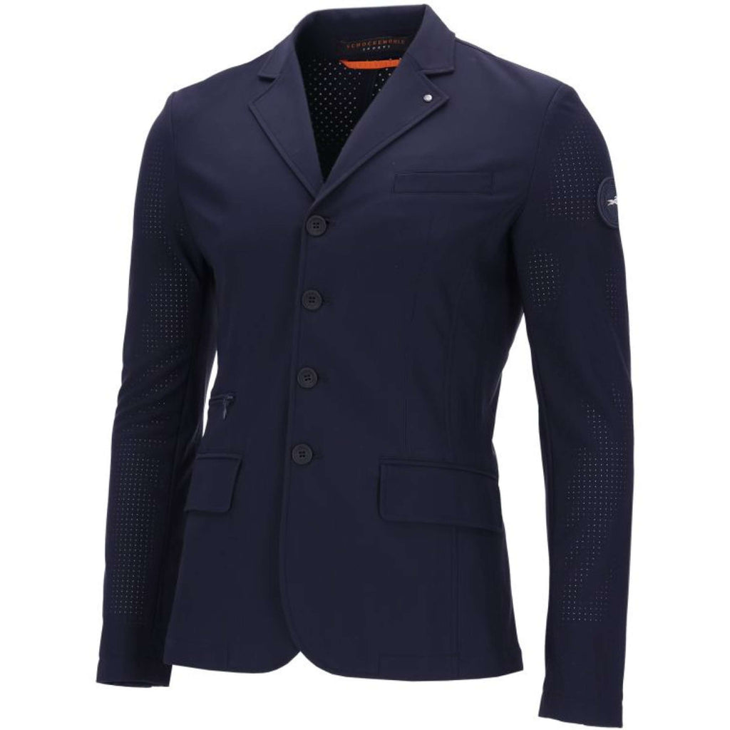 Schockemöhle Veste de Concours SPRonny Hommes Bleu Foncé