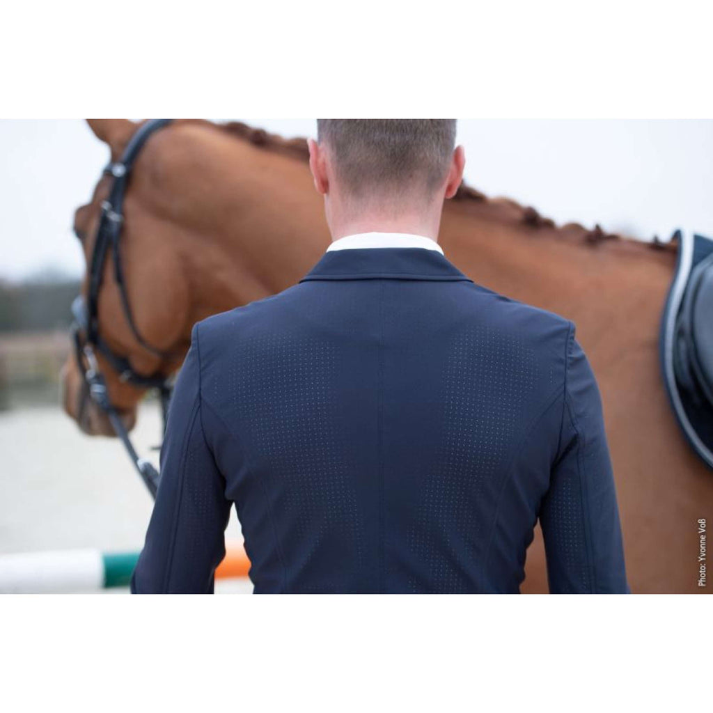 Schockemöhle Veste de Concours SPRonny Hommes Bleu Foncé
